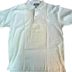 Vintage NWT Rocawear Polo Shirt Mens Adult 2X Green Y2K Big Logo Casual Cotton